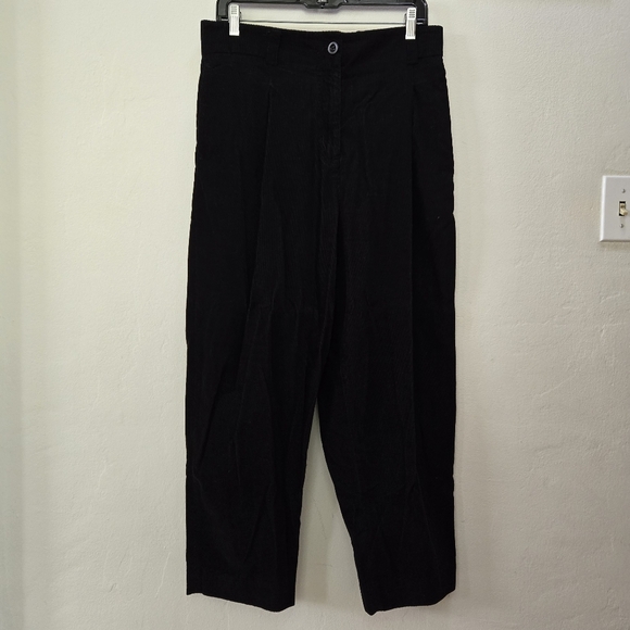 COS Pleated Barrel Leg Courdory Pants - Picture 5 of 15